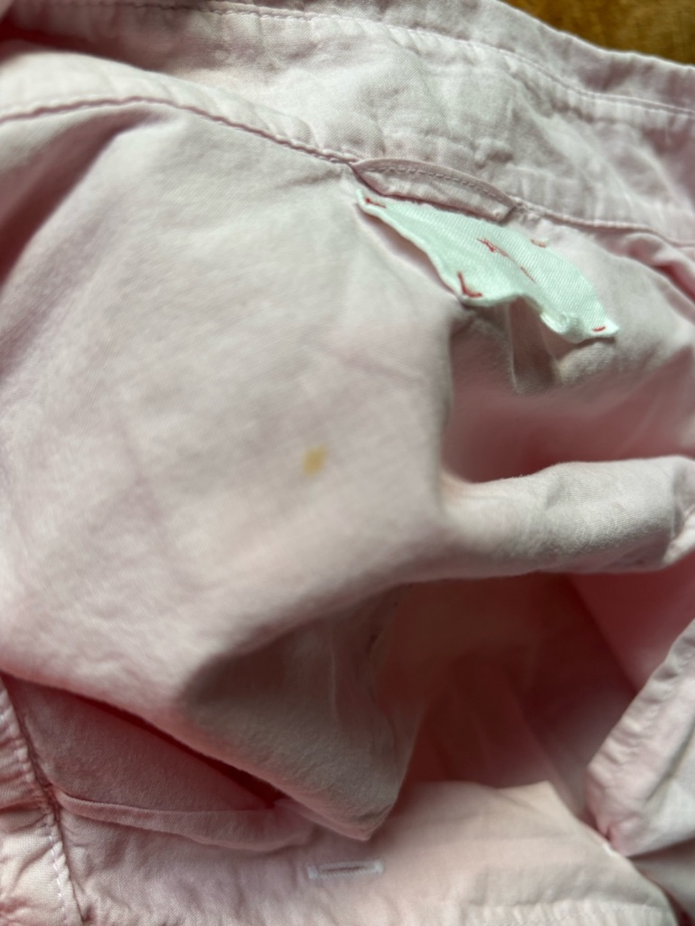 EXTRA PICS DO NOT BUY Xirena Oversized One Pocket Cotton Button Down In Pink - Picture 4 of 4